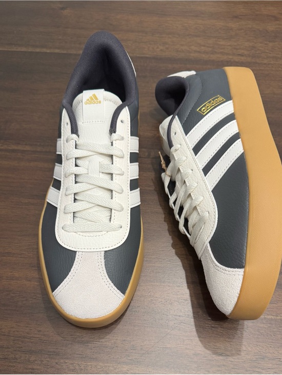 adidas Other - adidas VL Court 3.0 in black and white with gum sole